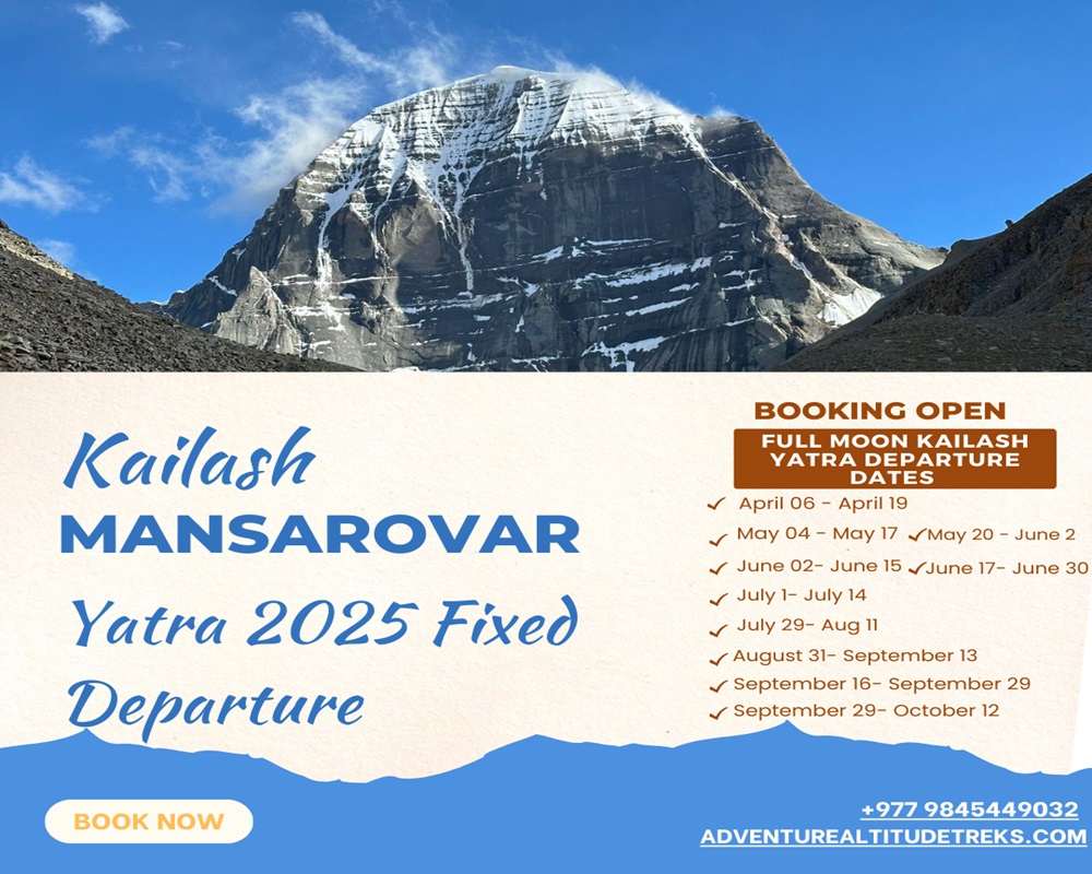 Kailash Yatra Departure Dates